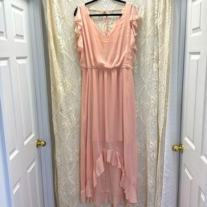 Shelby & Palmer Blush Sun Dress with Delicate Details